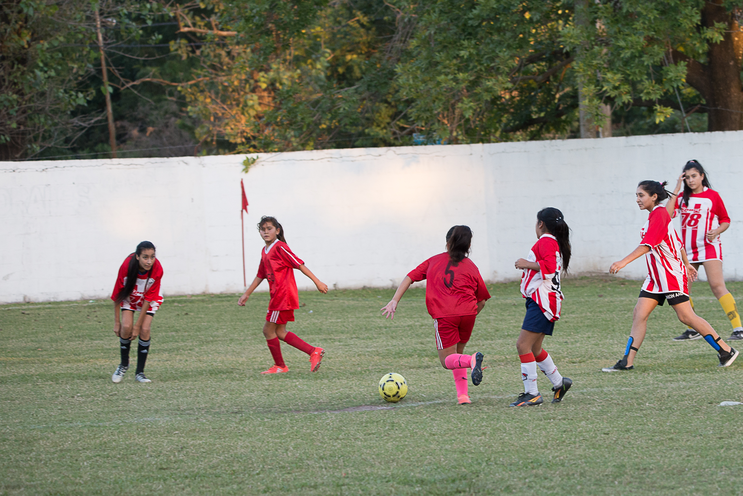 San Telmo: realiza pruebas de jugadoras de fútbol femenino
